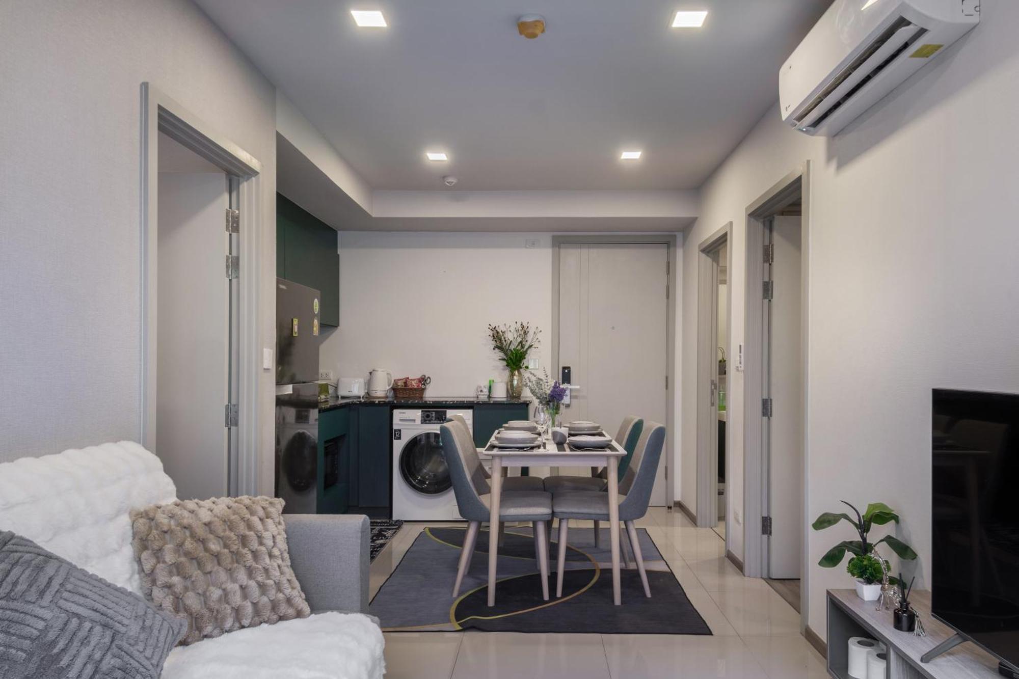 Apartamento Brissluxe At Bts Onnut Sukumvit 50 Bangkok Exterior foto