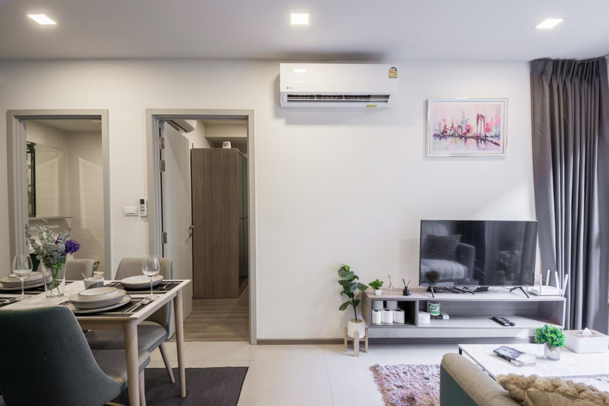 Apartamento Brissluxe At Bts Onnut Sukumvit 50 Bangkok Exterior foto