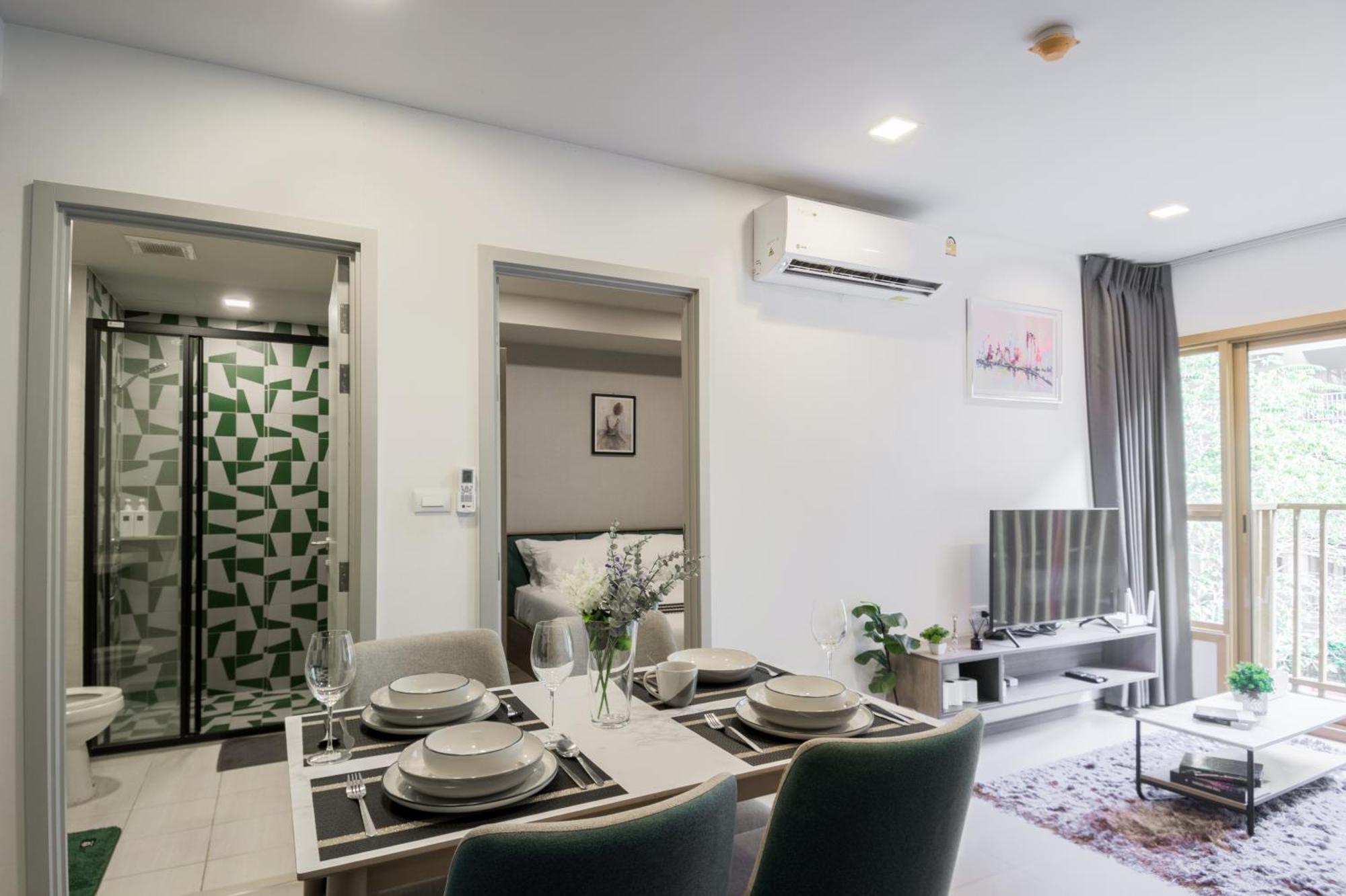 Apartamento Brissluxe At Bts Onnut Sukumvit 50 Bangkok Exterior foto