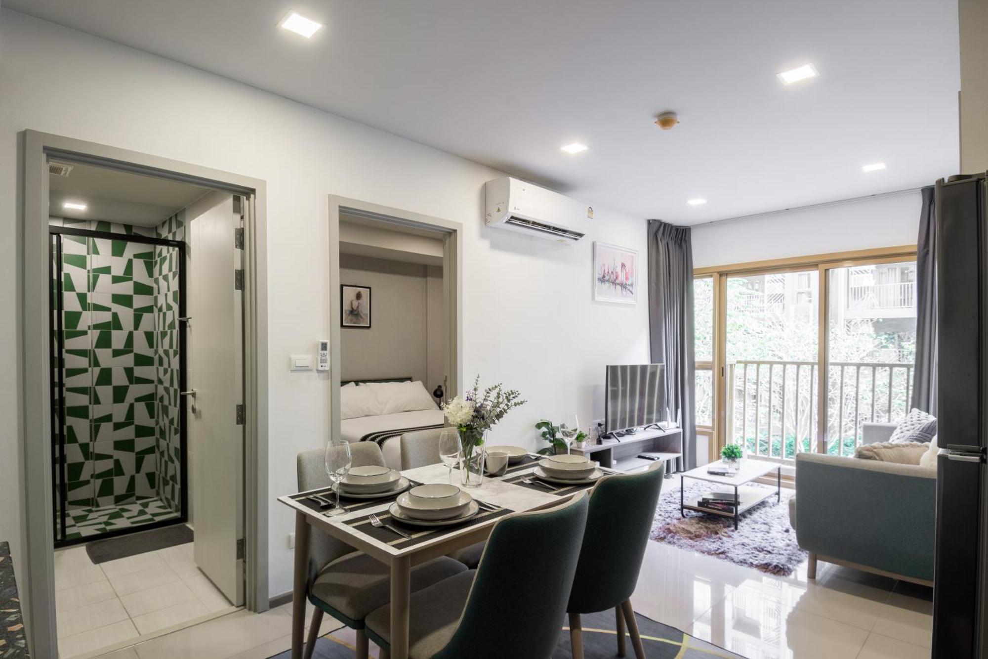 Apartamento Brissluxe At Bts Onnut Sukumvit 50 Bangkok Exterior foto